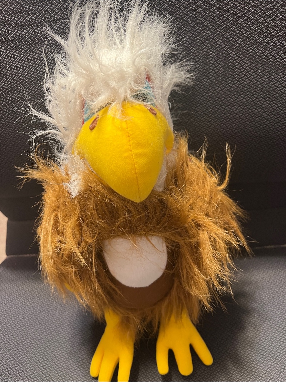 Plush Brown and Yellow Bird Stuffed Animal - Kids Toy